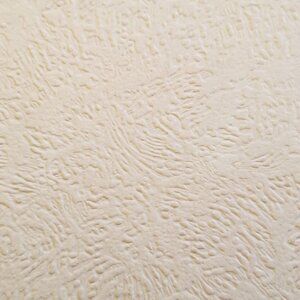 Vintage Wallpaper Sample Sheet Neutral Color Textured Craft Supply Dollhouse